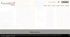 Desktop Screenshot of hotelsanmarcospaipa.com