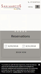 Mobile Screenshot of hotelsanmarcospaipa.com